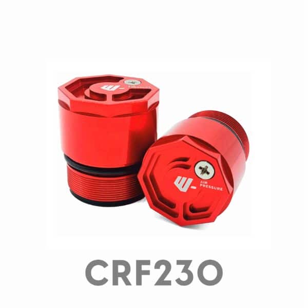 TAMPA SUSPENSAO DIANTEIRA ALONGADA CRF230 VERMELHA