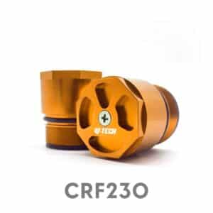 TAMPA SUSPENSAO DIANTEIRA ALONGADA CRF230 DOURADA