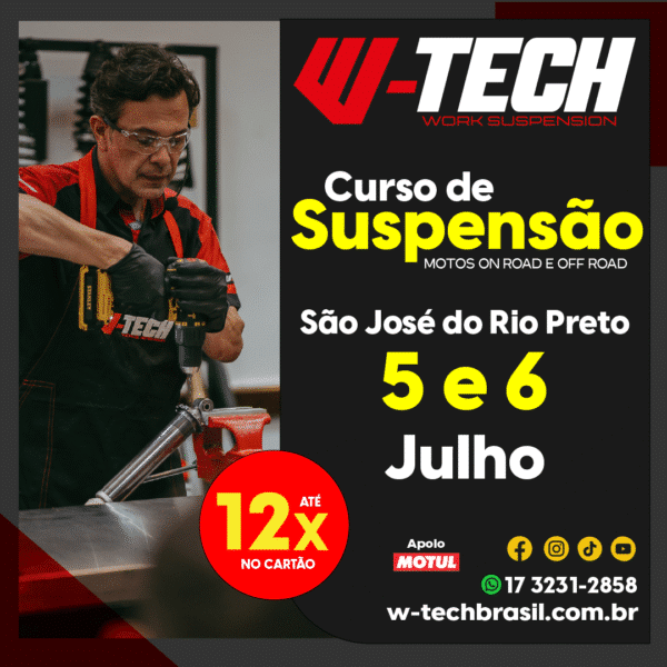CURSO DE SUSPENSÃO - SÃO JOSÉ DO RIO PRETO/SP 05 E 06 JULHO
